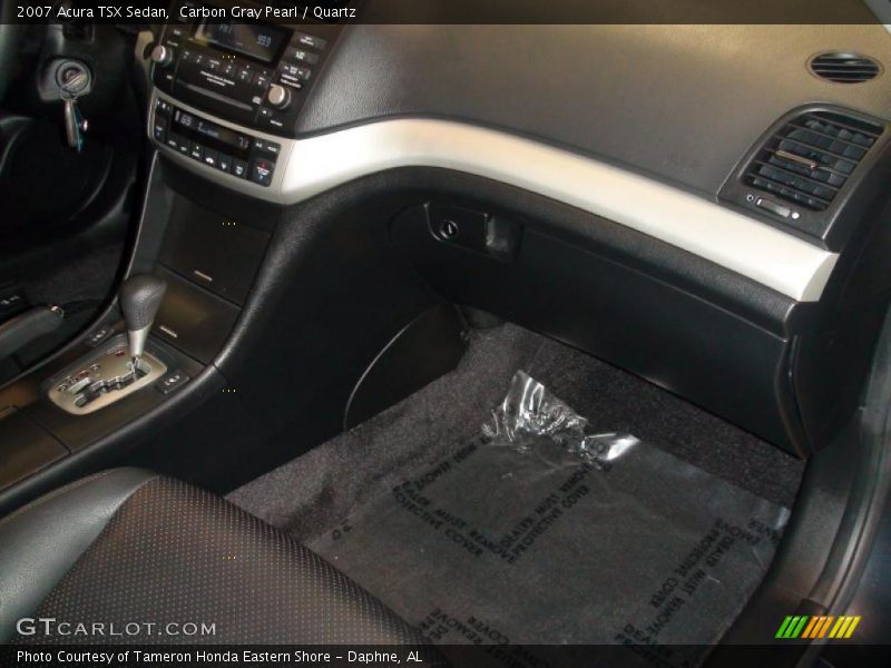 Carbon Gray Pearl / Quartz 2007 Acura TSX Sedan