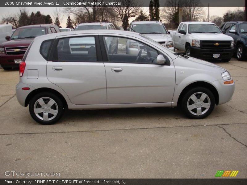 Cosmic Silver Metallic / Charcoal 2008 Chevrolet Aveo Aveo5 LS