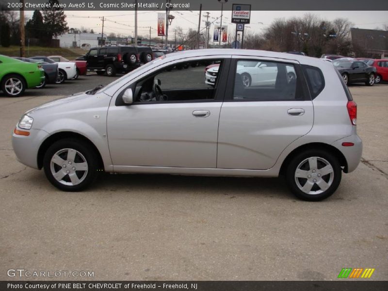 Cosmic Silver Metallic / Charcoal 2008 Chevrolet Aveo Aveo5 LS
