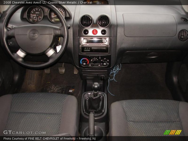 Cosmic Silver Metallic / Charcoal 2008 Chevrolet Aveo Aveo5 LS