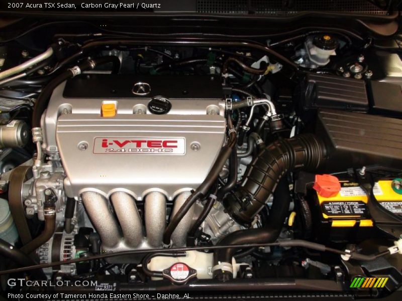Carbon Gray Pearl / Quartz 2007 Acura TSX Sedan