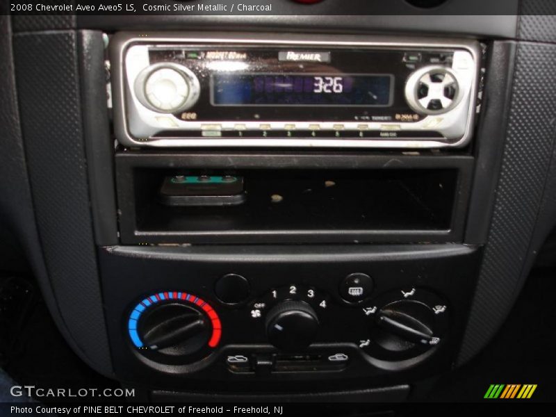 Cosmic Silver Metallic / Charcoal 2008 Chevrolet Aveo Aveo5 LS