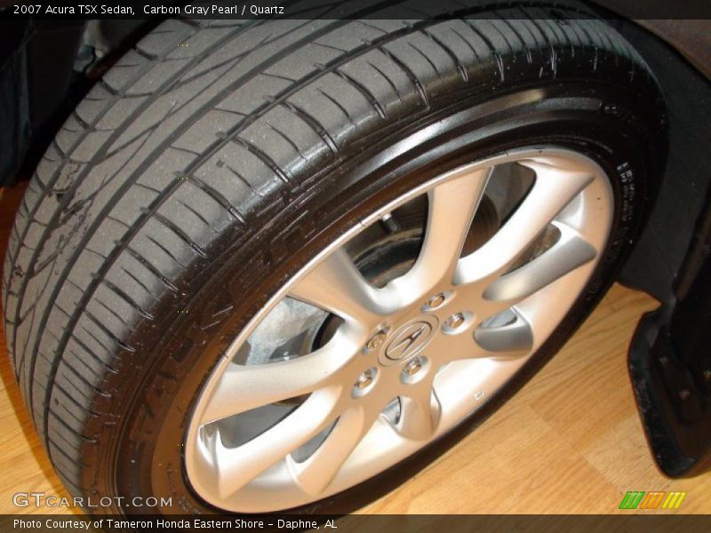 Carbon Gray Pearl / Quartz 2007 Acura TSX Sedan
