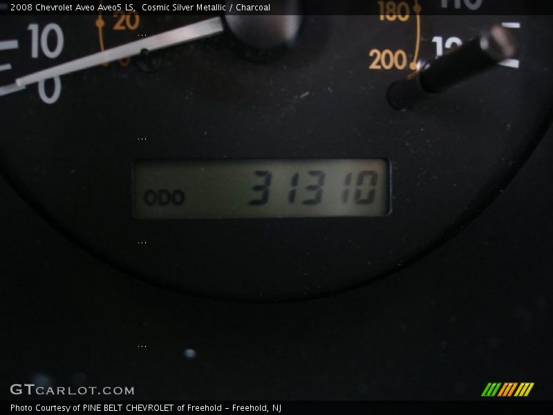 Cosmic Silver Metallic / Charcoal 2008 Chevrolet Aveo Aveo5 LS