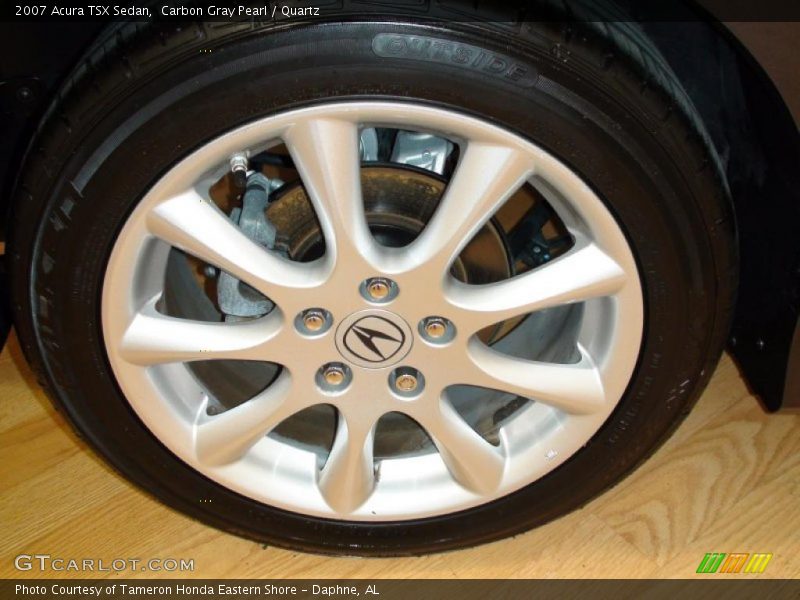 Carbon Gray Pearl / Quartz 2007 Acura TSX Sedan