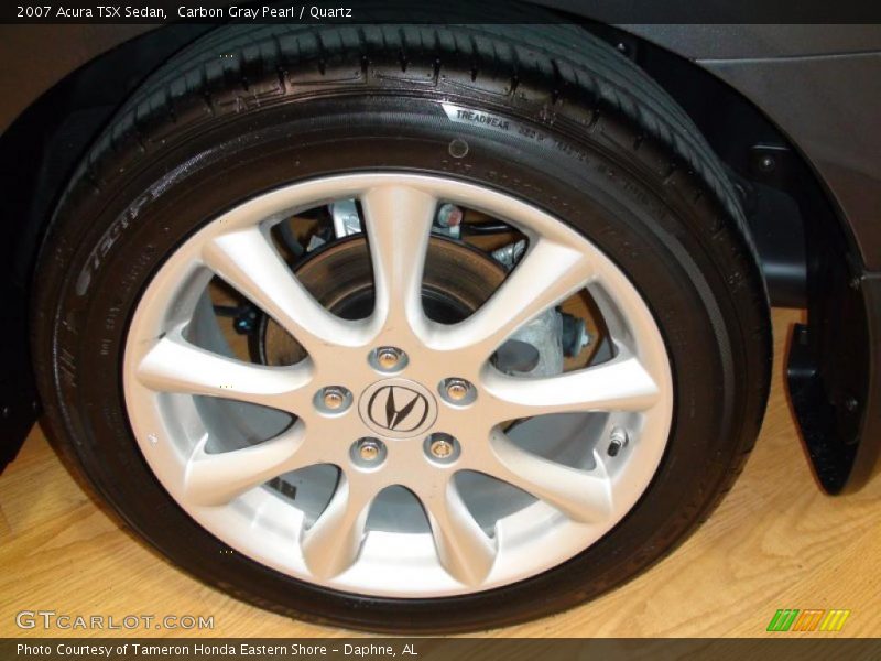 Carbon Gray Pearl / Quartz 2007 Acura TSX Sedan