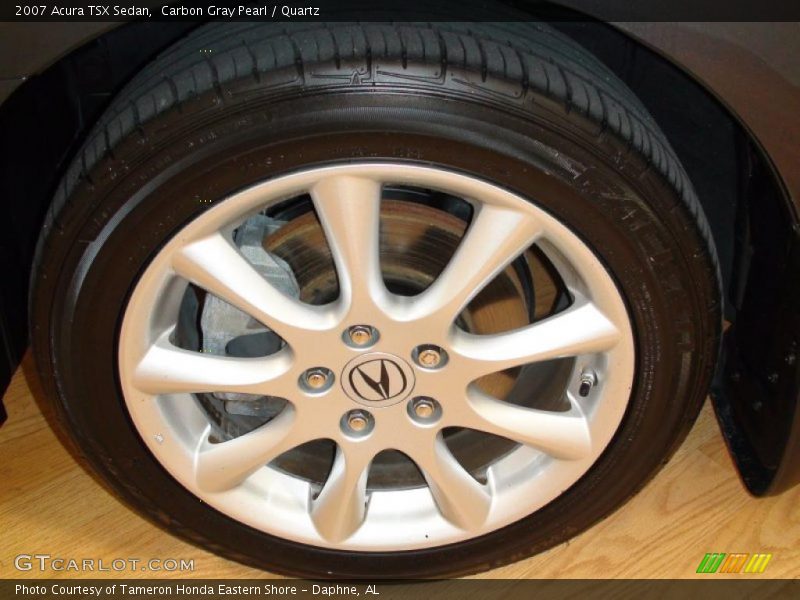 Carbon Gray Pearl / Quartz 2007 Acura TSX Sedan