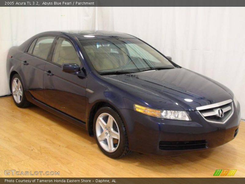 Abyss Blue Pearl / Parchment 2005 Acura TL 3.2