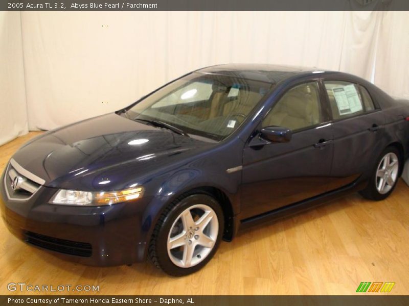 Abyss Blue Pearl / Parchment 2005 Acura TL 3.2