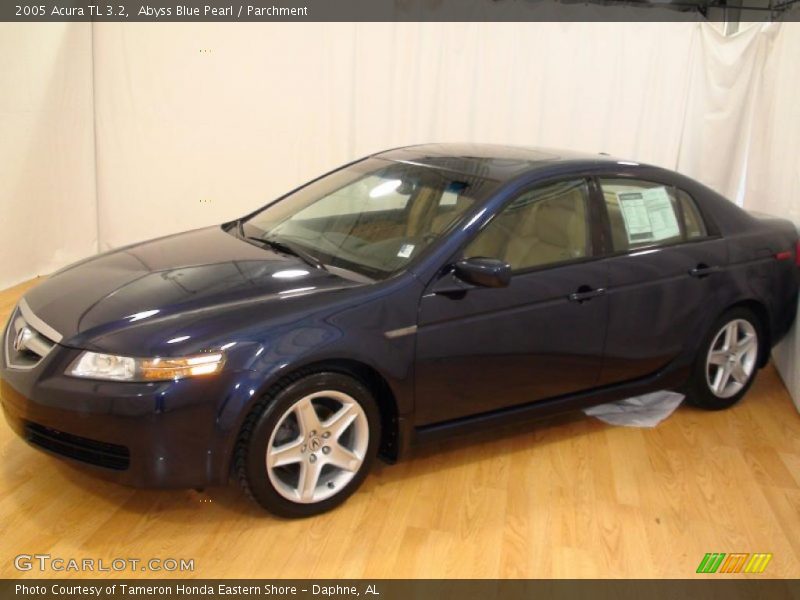 Abyss Blue Pearl / Parchment 2005 Acura TL 3.2