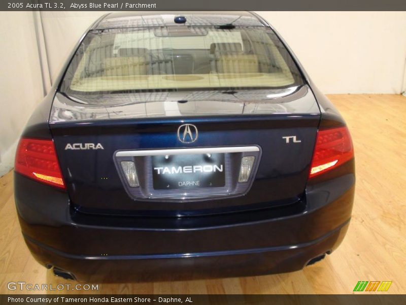 Abyss Blue Pearl / Parchment 2005 Acura TL 3.2