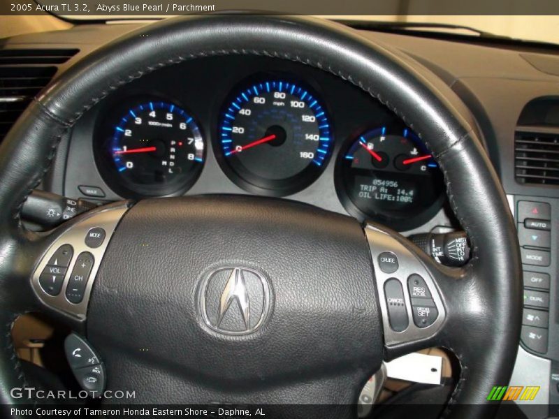 Abyss Blue Pearl / Parchment 2005 Acura TL 3.2
