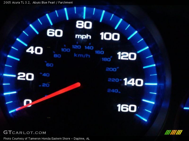 Abyss Blue Pearl / Parchment 2005 Acura TL 3.2