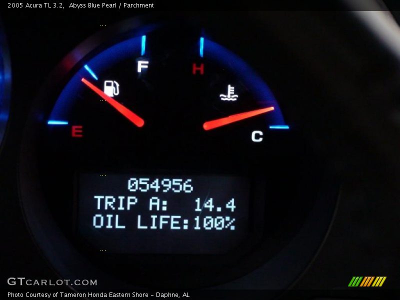 Abyss Blue Pearl / Parchment 2005 Acura TL 3.2