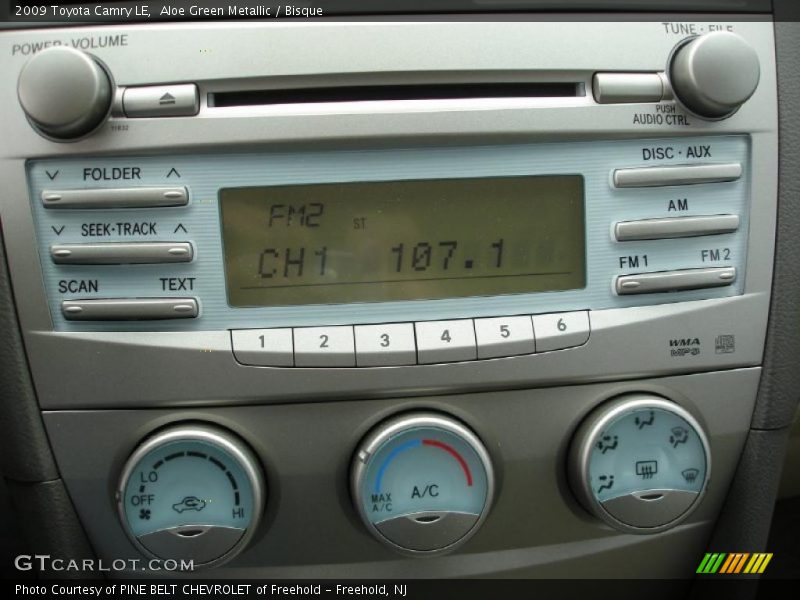 Aloe Green Metallic / Bisque 2009 Toyota Camry LE
