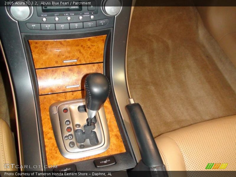 Abyss Blue Pearl / Parchment 2005 Acura TL 3.2