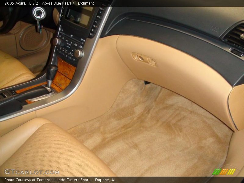 Abyss Blue Pearl / Parchment 2005 Acura TL 3.2
