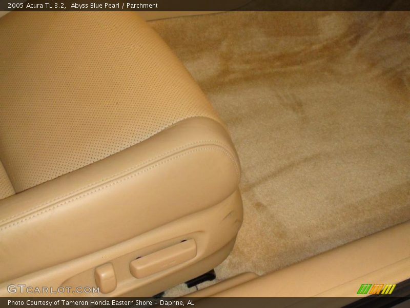 Abyss Blue Pearl / Parchment 2005 Acura TL 3.2