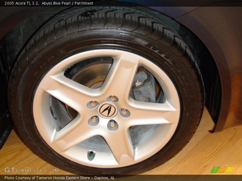 Abyss Blue Pearl / Parchment 2005 Acura TL 3.2