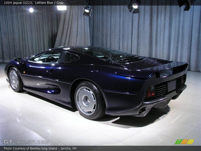 LeMans Blue / Gray 1994 Jaguar XJ220