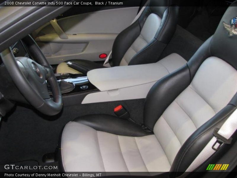Black / Titanium 2008 Chevrolet Corvette Indy 500 Pace Car Coupe