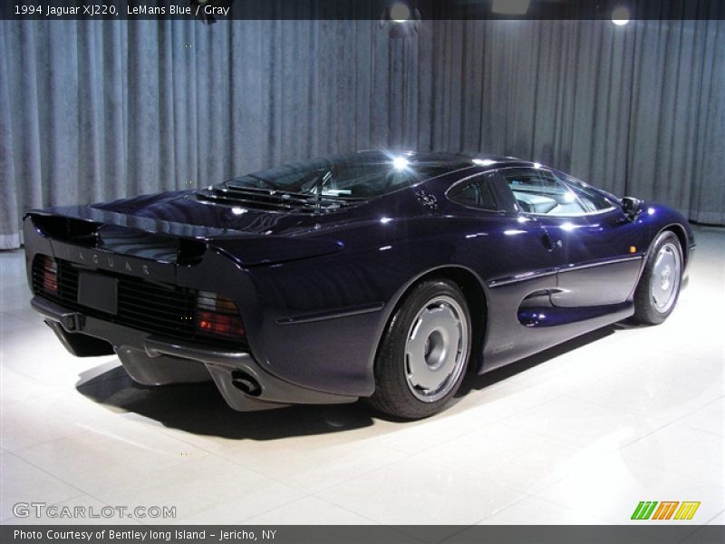 LeMans Blue / Gray 1994 Jaguar XJ220