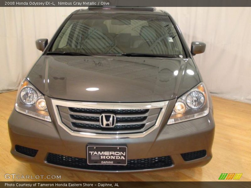 Nimbus Gray Metallic / Olive 2008 Honda Odyssey EX-L