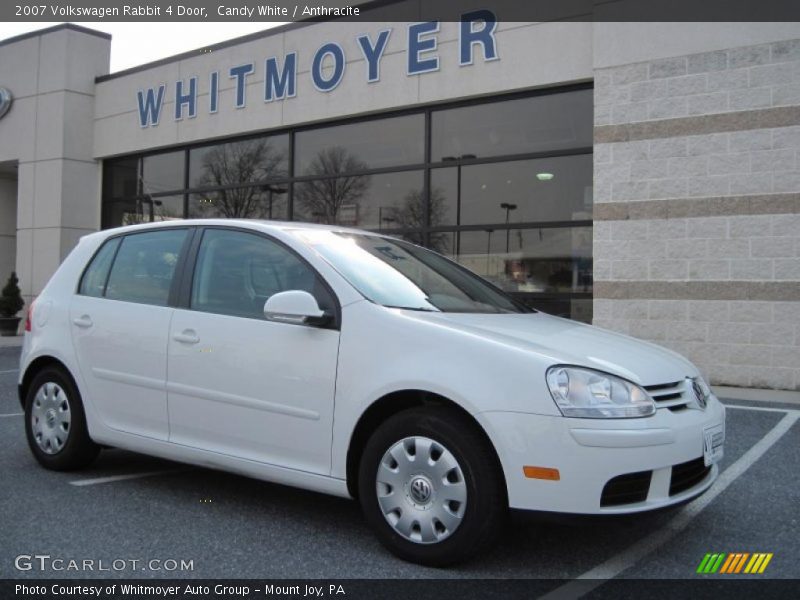 Candy White / Anthracite 2007 Volkswagen Rabbit 4 Door