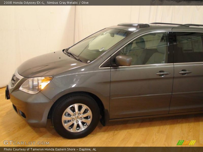 Nimbus Gray Metallic / Olive 2008 Honda Odyssey EX-L
