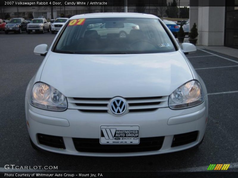 Candy White / Anthracite 2007 Volkswagen Rabbit 4 Door