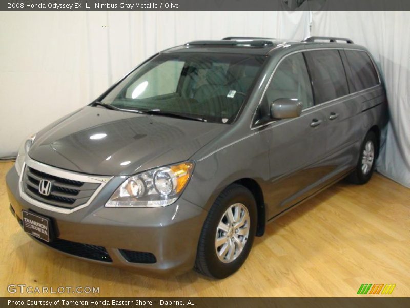 Nimbus Gray Metallic / Olive 2008 Honda Odyssey EX-L