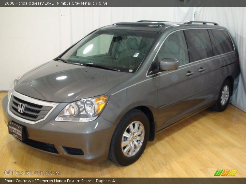 Nimbus Gray Metallic / Olive 2008 Honda Odyssey EX-L