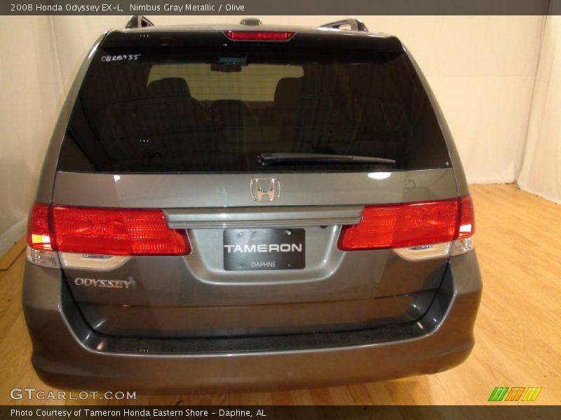 Nimbus Gray Metallic / Olive 2008 Honda Odyssey EX-L