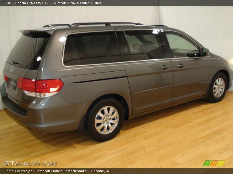 Nimbus Gray Metallic / Olive 2008 Honda Odyssey EX-L