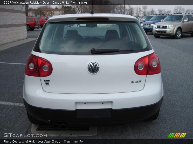 Candy White / Anthracite 2007 Volkswagen Rabbit 4 Door