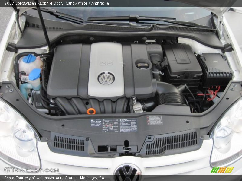 Candy White / Anthracite 2007 Volkswagen Rabbit 4 Door