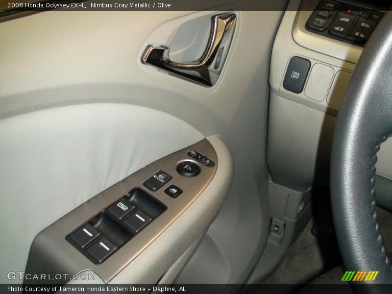 Nimbus Gray Metallic / Olive 2008 Honda Odyssey EX-L