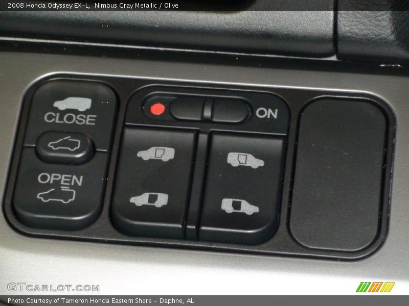 Nimbus Gray Metallic / Olive 2008 Honda Odyssey EX-L