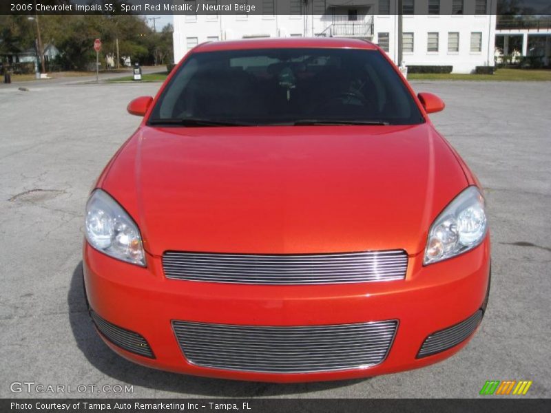 Sport Red Metallic / Neutral Beige 2006 Chevrolet Impala SS