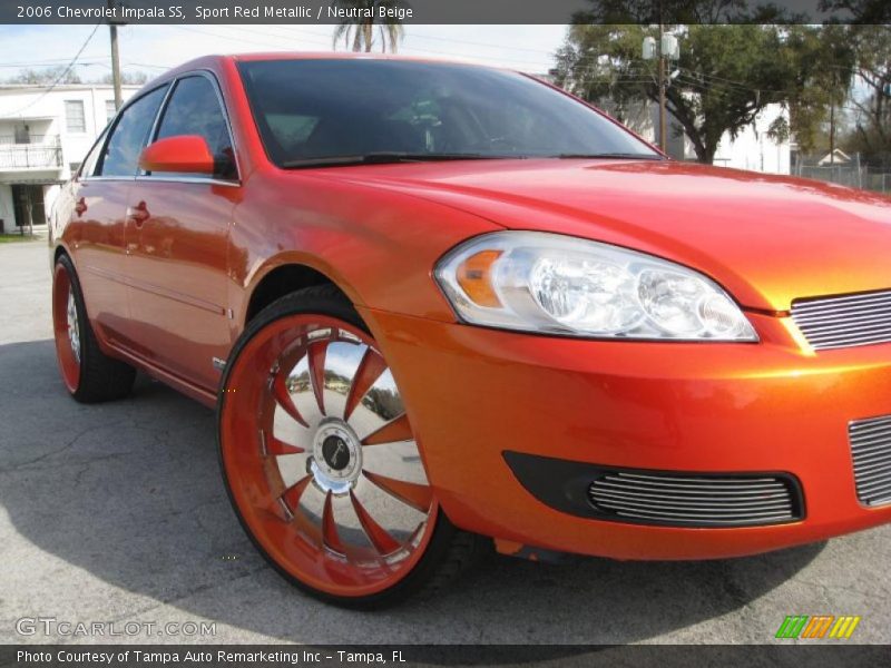 Sport Red Metallic / Neutral Beige 2006 Chevrolet Impala SS