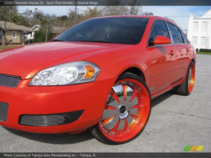 Sport Red Metallic / Neutral Beige 2006 Chevrolet Impala SS