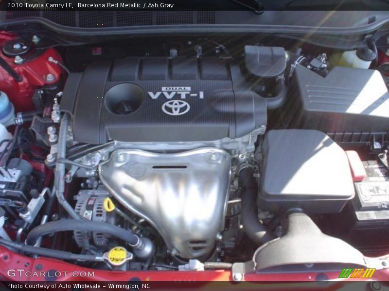 Barcelona Red Metallic / Ash Gray 2010 Toyota Camry LE