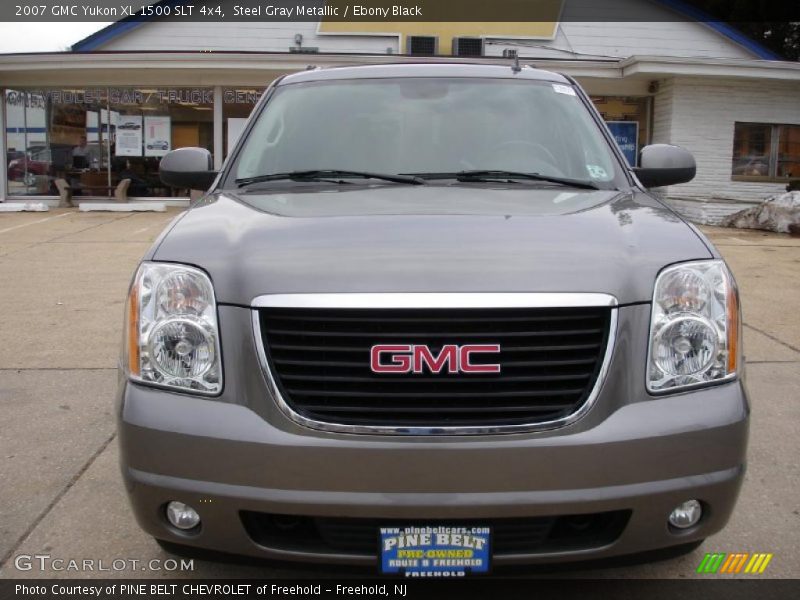 Steel Gray Metallic / Ebony Black 2007 GMC Yukon XL 1500 SLT 4x4