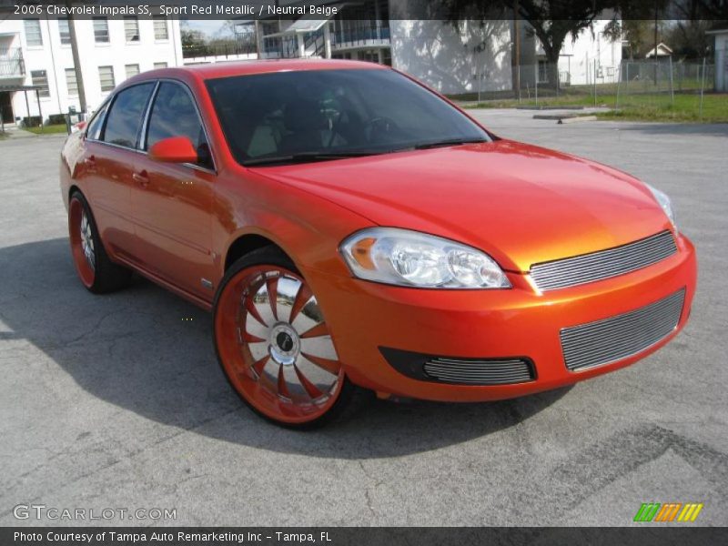 Sport Red Metallic / Neutral Beige 2006 Chevrolet Impala SS