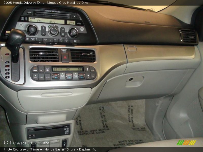 Nimbus Gray Metallic / Olive 2008 Honda Odyssey EX-L