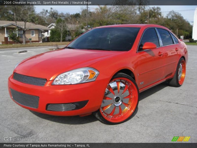 Sport Red Metallic / Neutral Beige 2006 Chevrolet Impala SS