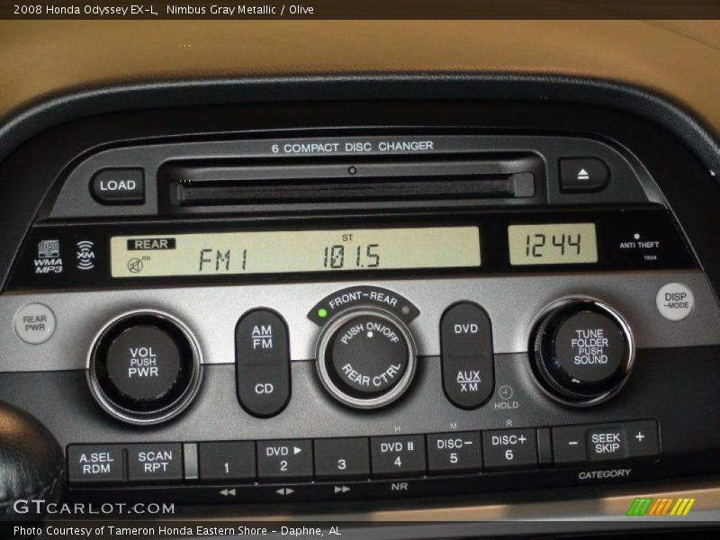 Nimbus Gray Metallic / Olive 2008 Honda Odyssey EX-L