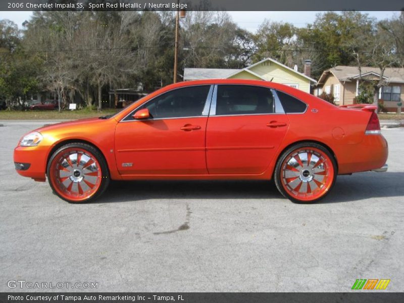 Sport Red Metallic / Neutral Beige 2006 Chevrolet Impala SS