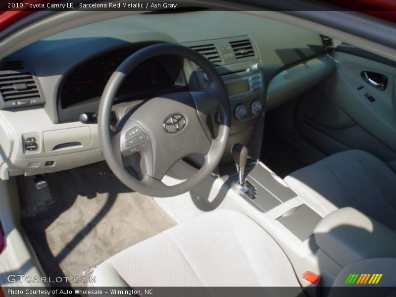 Barcelona Red Metallic / Ash Gray 2010 Toyota Camry LE