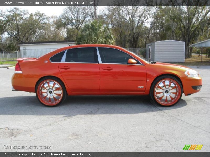 Sport Red Metallic / Neutral Beige 2006 Chevrolet Impala SS